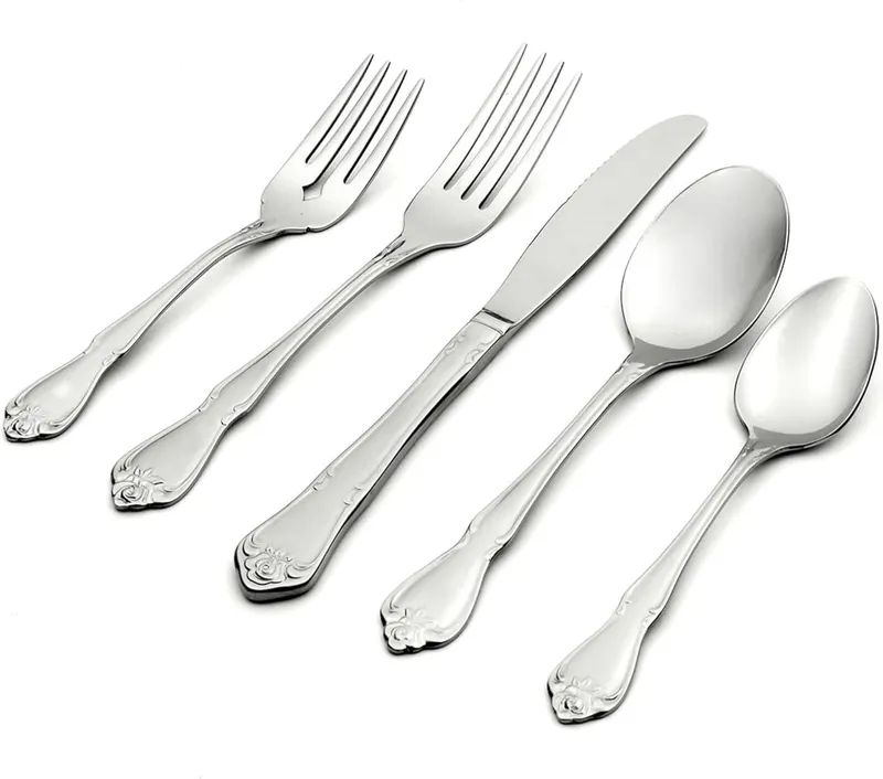 Oneida True Rose Everyday Flatware